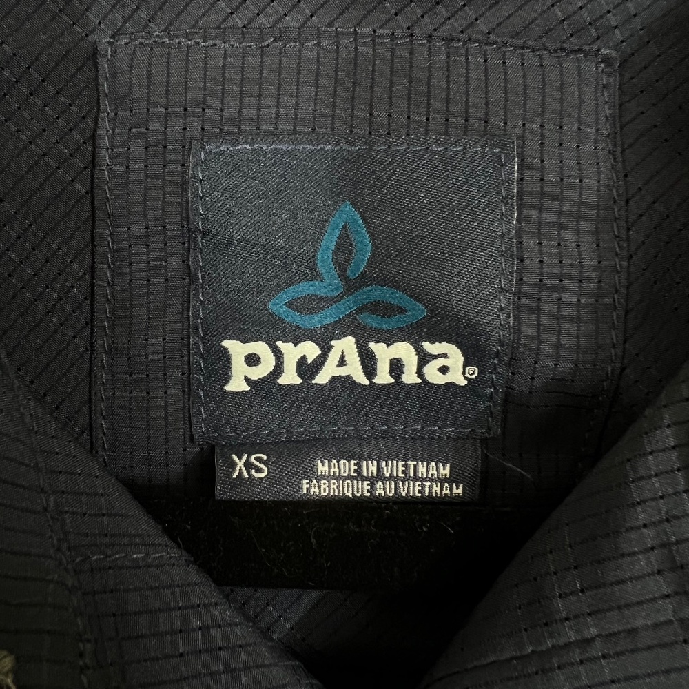 Prana Cayman Shirt Short-sleeve XS, NWT gropcore outdoor hiking athletic - Picture 10 of 16